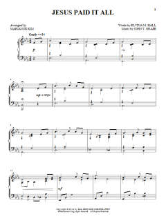 Jesus Paid It All von John T. Grape (Download) 