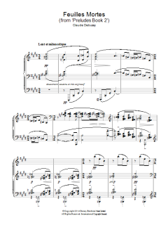 Feuilles Mortes von Claude Debussy (Download) 