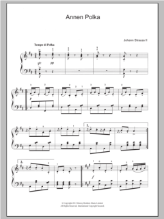 Annen Polka, Op. 117 von Johann Strauss II (Download) 