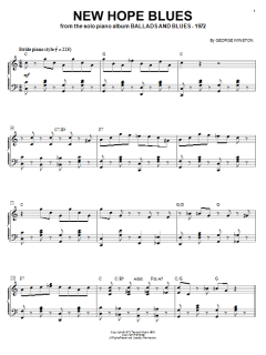 New Hope Blues von George Winston (Download) 