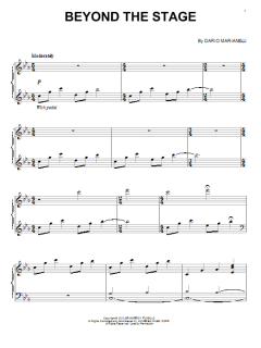 Beyond The Stage von Dario Marianelli (Download) 