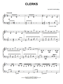 Clerks von Dario Marianelli (Download) 