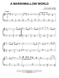 A Marshmallow World von Peter de Rose (Download) 