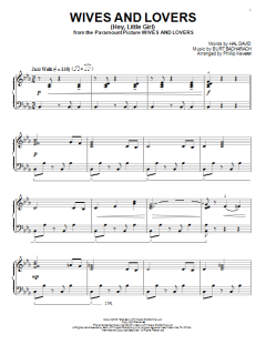 Wives And Lovers (Hey, Little Girl) von Hal David (Download) 