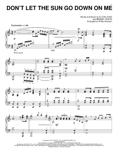 Don't Let The Sun Go Down On Me [Classical version] von Elton John (Download) 