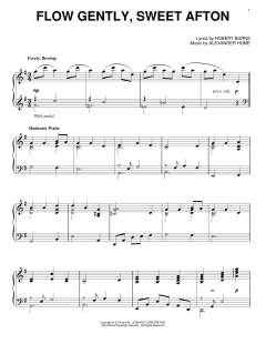 Flow Gently, Sweet Afton von Alexander Hume (Download) 