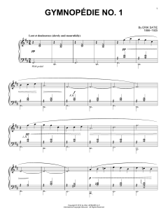 Gymnopedie No. 1 von Erik Satie (Download) 