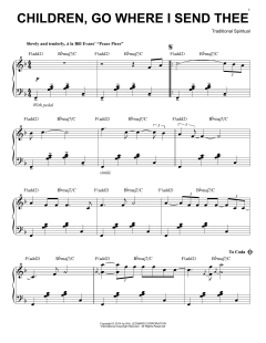 Children Go Where I Send Thee [Jazz version] von Traditional Spiritual (Download) 