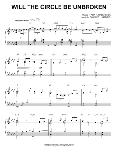 Will The Circle Be Unbroken [Jazz version] von Ada R. Habershon (Download) 