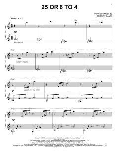 25 Or 6 To 4 von Chicago (Download) 