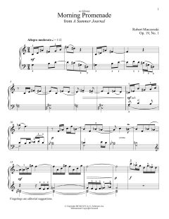 Morning Promenade von Robert Muczynski (Download) 