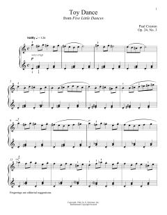 Toy Dance von Paul Creston (Download) 