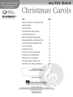 Christmas Carols for Alto Sax 