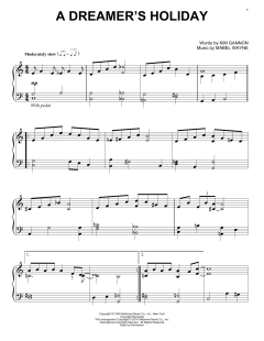 A Dreamer's Holiday von Kim Gannon (Download) 