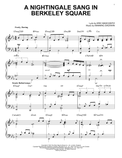 A Nightingale Sang In Berkeley Square [Jazz version] von Manhattan Transfer (Download) 