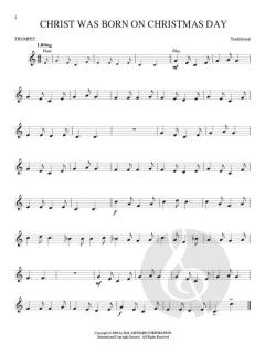 Christmas Carols for Trumpet im Alle Noten Shop kaufen