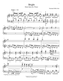 Bright von Norman Dello Joio (Download) 