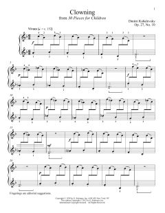 Clowning von Jeffrey Biegel (Download) 