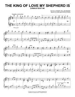 The King Of Love My Shepherd Is von Traditional Irish Melody (Download) 