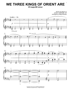 We Three Kings Of Orient Are von Jr., John H. Hopkins (Download) 