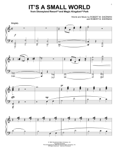It's A Small World von Robert B. Sherman (Download) 