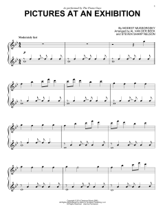 Pictures At An Exhibition von The Piano Guys (Download) 