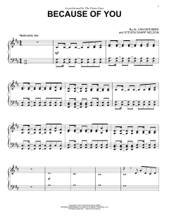 Because Of You von The Piano Guys (Download) 