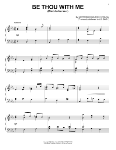Bist Du Bei Mir von Gottfried Heinrich Stölzel (Download) 