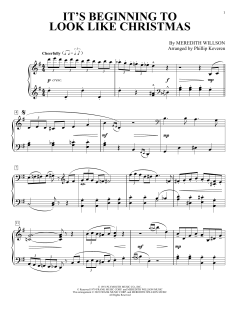 It's Beginning To Look Like Christmas von Meredith Willson (Download) 