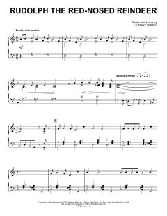 Rudolph The Red-Nosed Reindeer von Johnny Marks (Download) 