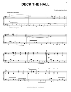 Deck The Hall [Jazz version] von Traditional Welsh Carol (Download) 