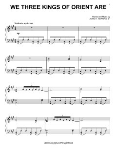We Three Kings Of Orient Are von Jr., John H. Hopkins (Download) 
