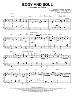 Body And Soul [Jazz version] von John Green (Download) 