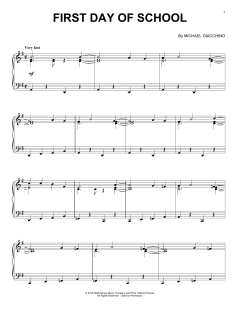 First Day Of School von Michael Giacchino (Download) 