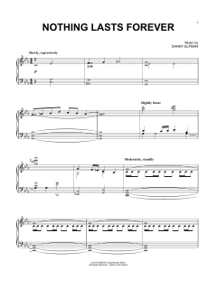 Nothing Lasts Forever von Danny Elfman (Download) 