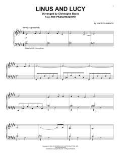 Linus And Lucy von Vince Guaraldi (Download) 