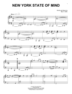 New York State Of Mind [Jazz version] von Billy Joel (Download) 