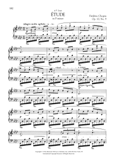 Etude in F minor, Op. 10, No. 9 (Download) 