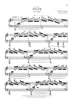 Etude in C Major, Op. 10, No. 1 (Download) 