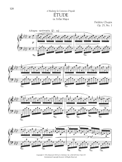 Etude in A-flat Major, Op. 25, No. 1 (Download) 