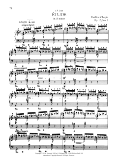 Etude in A minor, Op. 10, No. 2 (Download) 