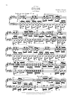 Etude in E Major, Op. 10, No. 3 (Download) 