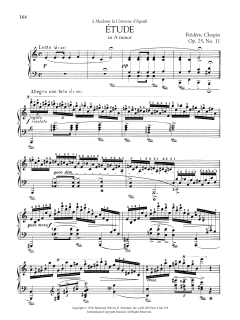 Etude in A minor, Op. 25, No. 11 (Download) 