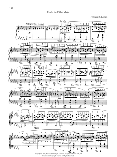 Etude in D-flat Major, from Trois Nouvelles Etudes from Methode des methodes de piano (Download) 