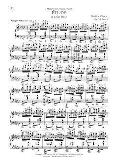 Etude in G-flat Major, Op. 25, No. 9 (Download) 