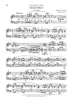 Mazurka in C minor, Op. 56, No. 3 (Download) 