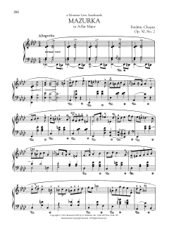 Mazurka in A-flat Major, Op. 50, No. 2 (Download) 