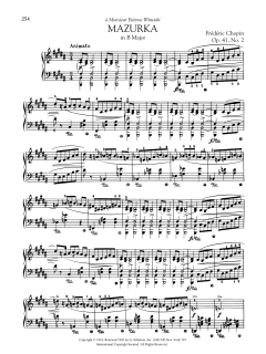Mazurka in B Major, Op. 41, No. 2 (Download) 