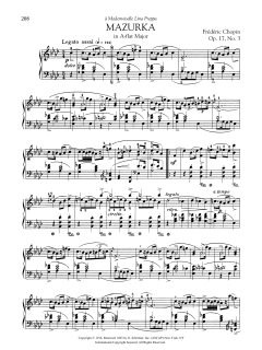 Mazurka in A-flat Major, Op. 17, No. 3 (Download) 