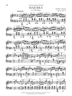Mazurka in A-flat Major, Op. 41, No. 3 (Download) 